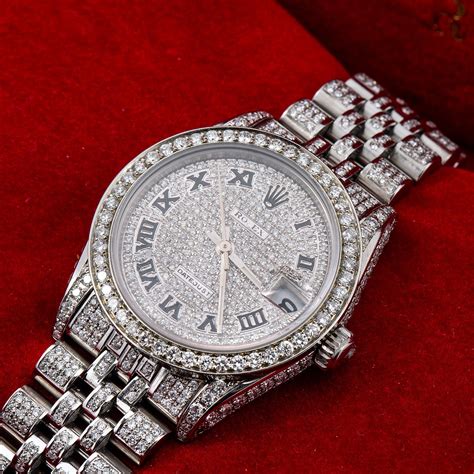 men's watches with real diamonds